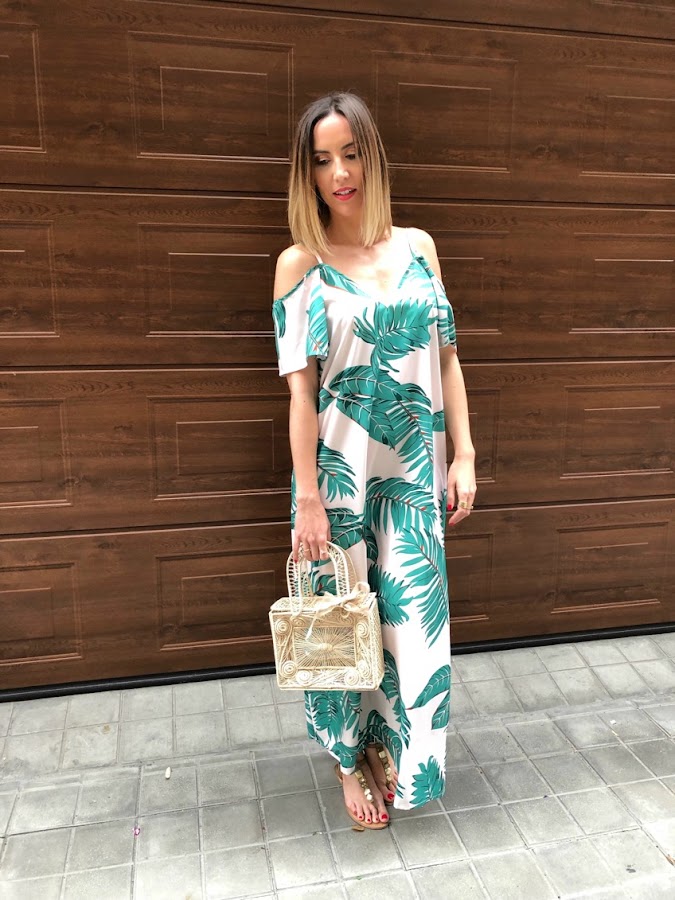 Fitness And Chicness-Leaf Print Dresses La Familia-7