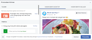 Promosi Produk Anda di Postingan