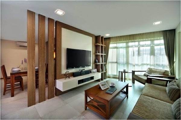 Modern TV wall – for a more pleasant evening!