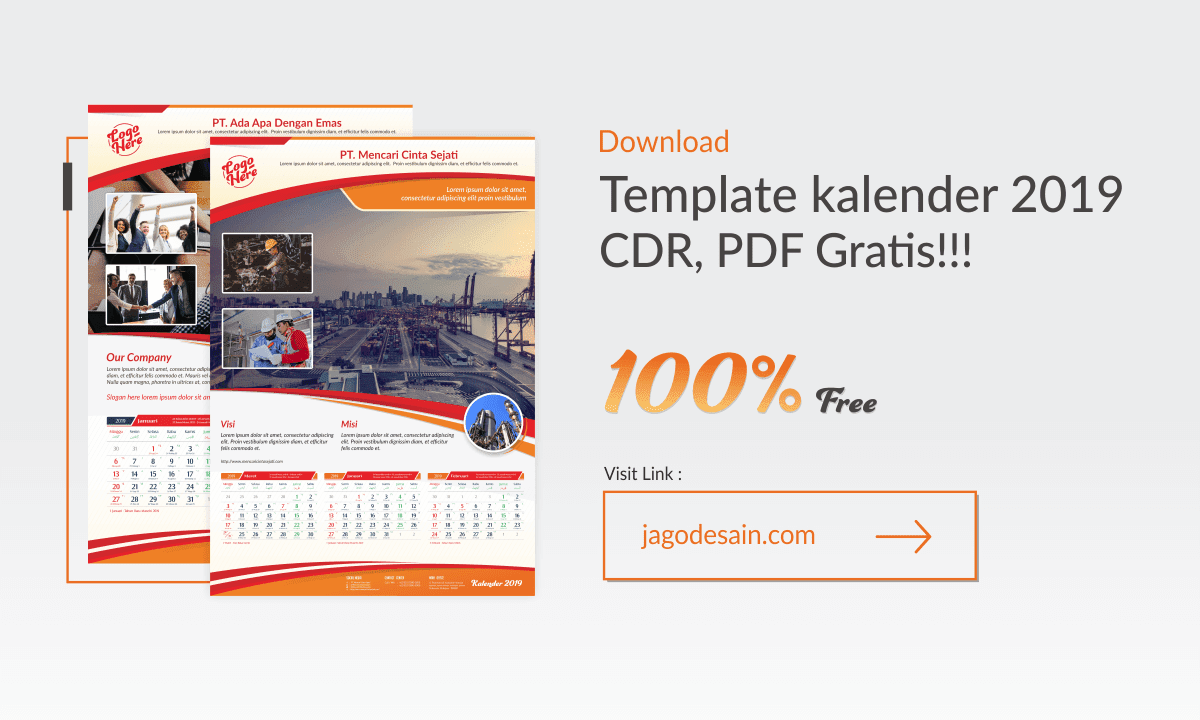 Download Template Kalender 2019 CDR Lengkap Dengan Tanggalan Jawa dan Hijriyah Gratis Download Template Kalender 2019 CDR Lengkap Gratis