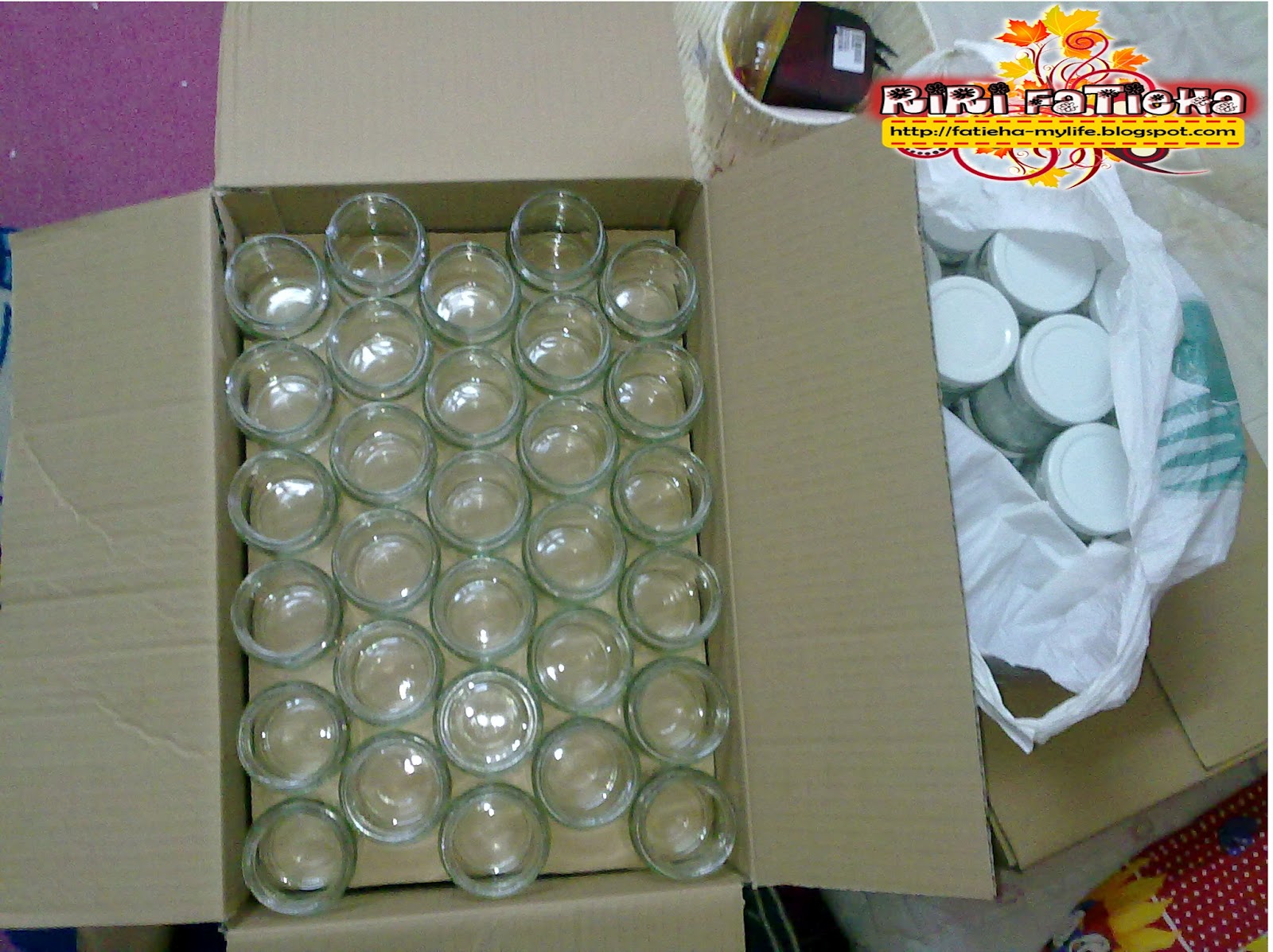  OuR sTOrY Glass Jar murah
