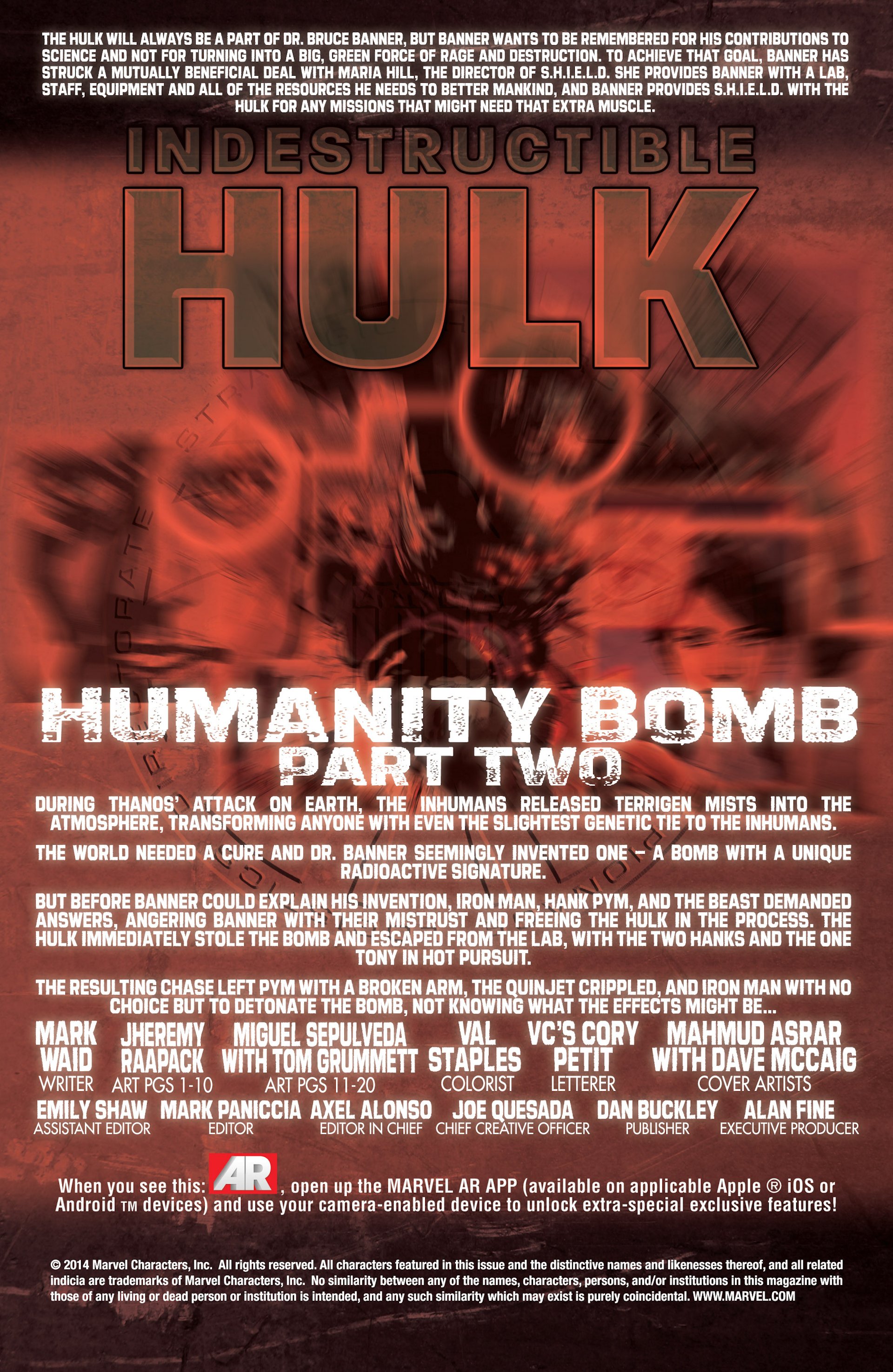 Read online Indestructible Hulk comic -  Issue #18 - 2