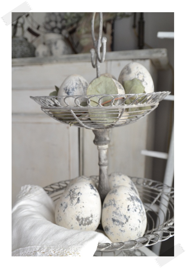 Frau K shabby chic Dezente Osterdeko