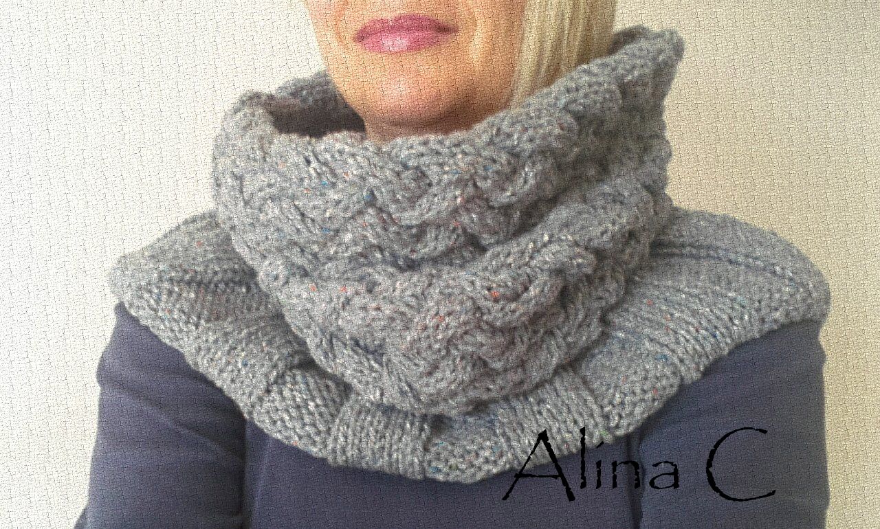 Pickapooh 100% Lana MERINO Sciarpa Loop Bambini Maglia Snood Collo