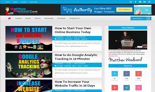 authority-mathew-premium-blogger-template