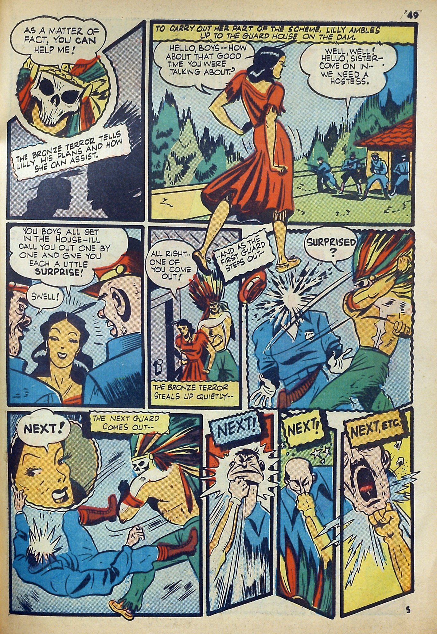 Read online Daredevil (1941) comic -  Issue #6 - 51