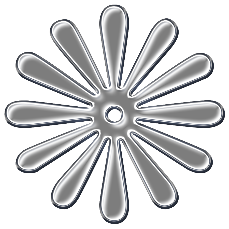 Granny Enchanted's Paper Directory Free Chrome Flower Digital