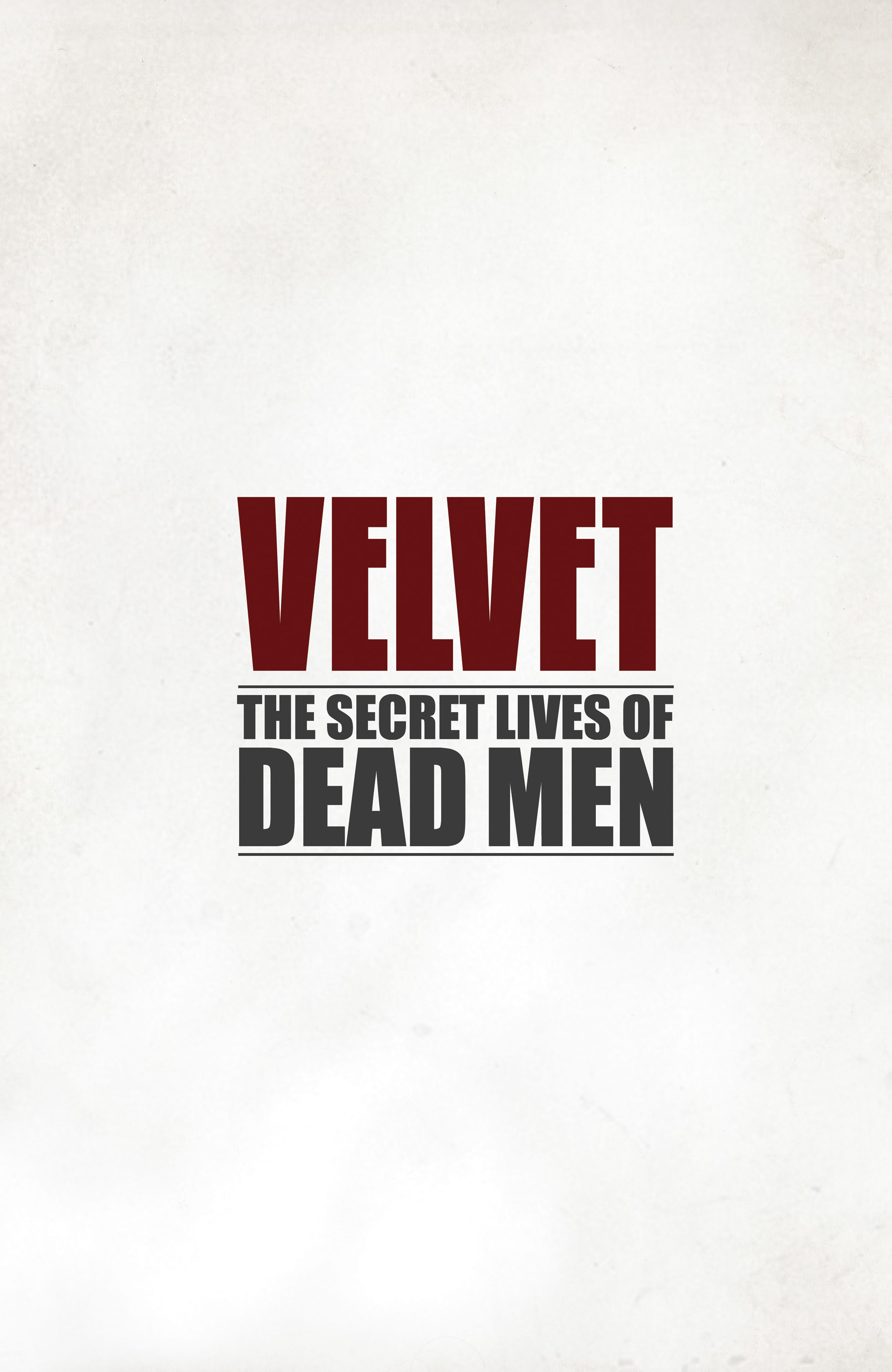 Read online Velvet comic -  Issue # _TPB 2 - The Secret Lives of Dead Men - 2