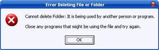 Delete Locked Files