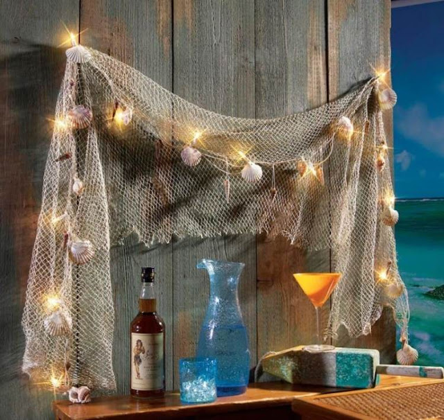 Fisherman nets 35 ideas for a wonderful sea decoration Diy Fun World