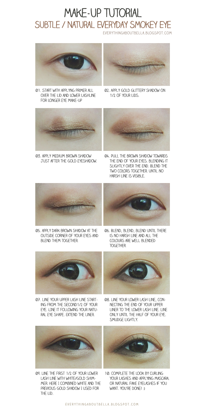 Could this be the easiest smoky eye tutorial?