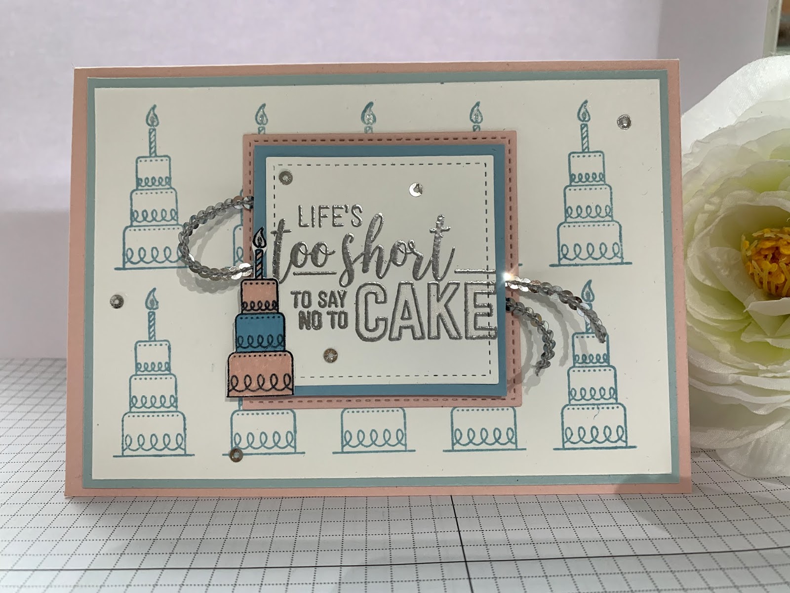 card with Amazing Life Stamp Set Stampin Up