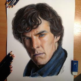 23-Sherlock-Benedict-Cumberbatch-Dino-Tomic-AtomiccircuS-Mastering-Art-in-Eclectic-Drawings-www-designstack-co