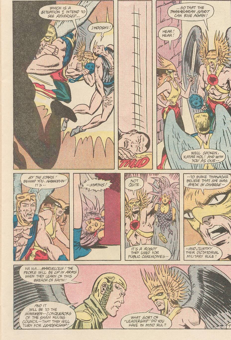 Read online Hawkman (1986) comic -  Issue #12 - 8