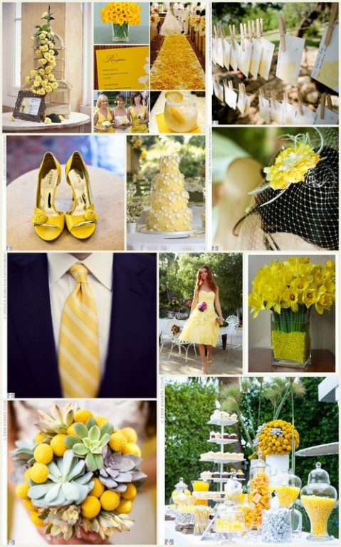 CoolBananaS: Yellow Wedding Theme