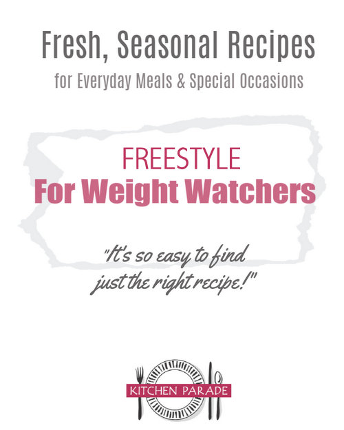 Weight Watchers Recipes from Kitchen Parade,  sorted by Freestyle points, including SmartPoints, PointsPlus & Old Points and Net Carbs. Seven hundred+ well-tested family recipes for everyday and special occasions.