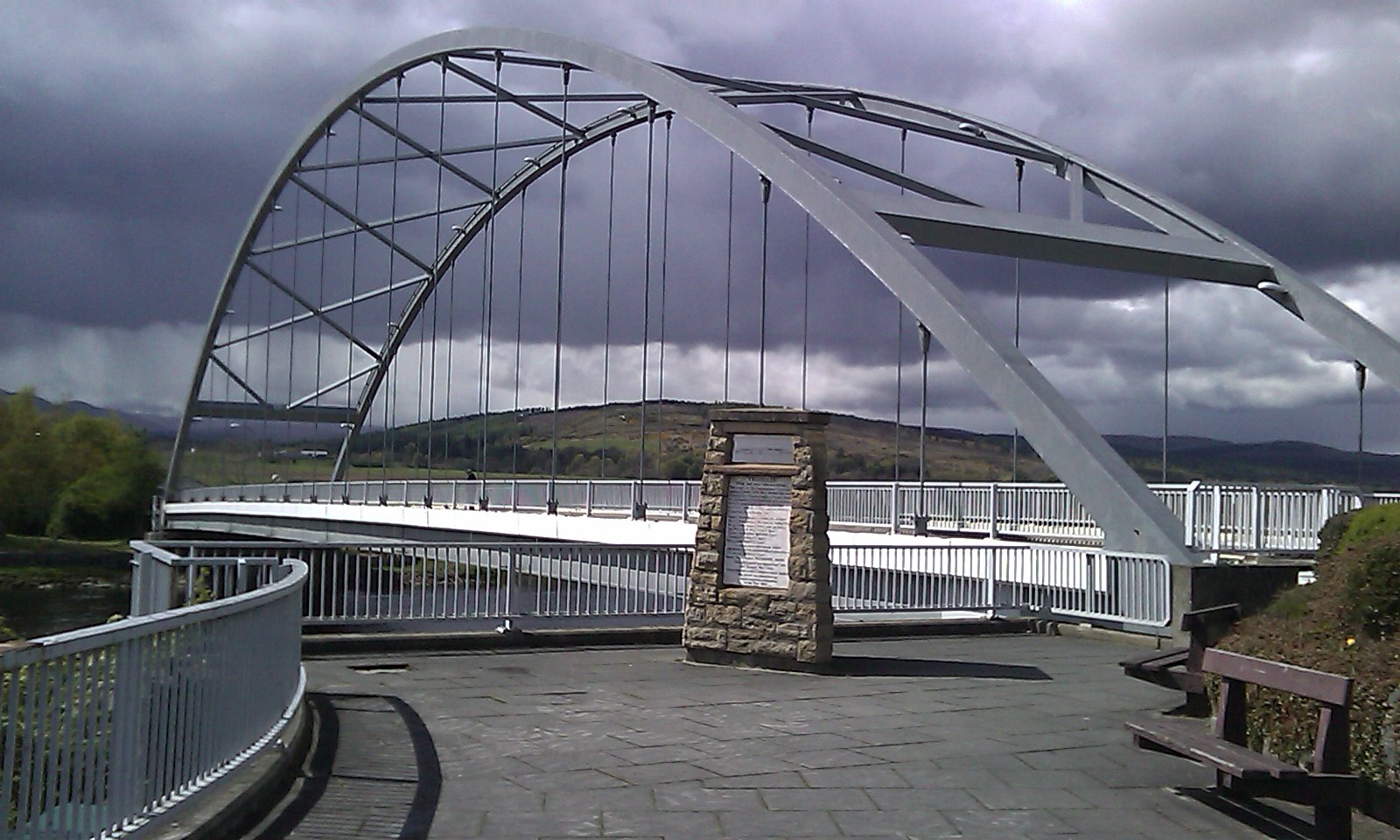 Bonar Bridge John's Big Ride for Cancer Research UK
