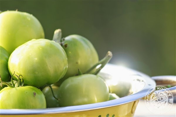 Pickles van groene tomaten - Marijke kookt