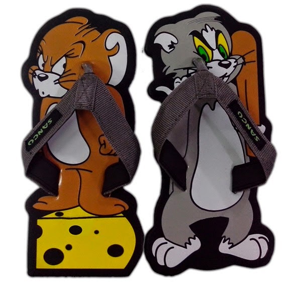 Motif Sandal Sancu Tom & Jerry