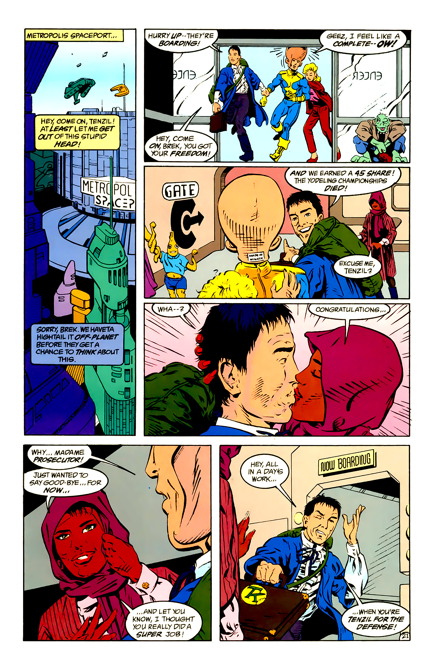 Legion of Super-Heroes (1989) 11 Page 21