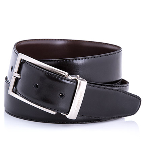 Calvin Klein Leather Belt - Black - Hook of the Day