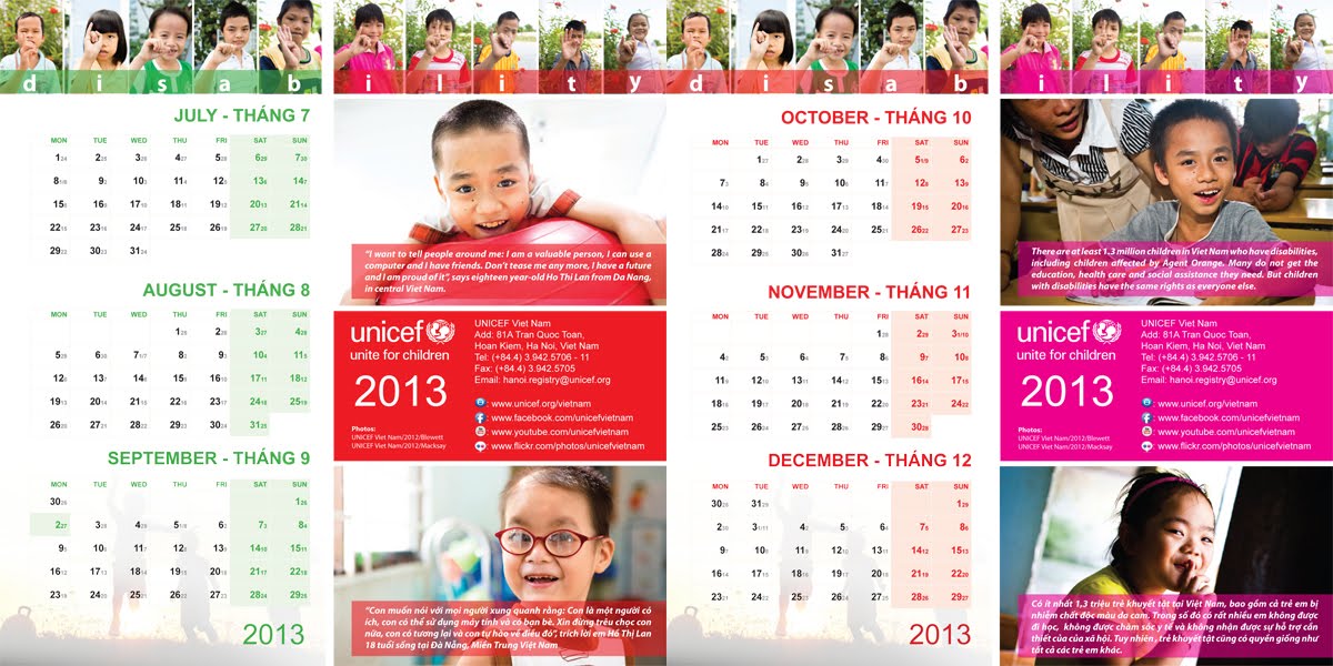 Needs Cheese UNICEF Calendar / UNICEF Germany