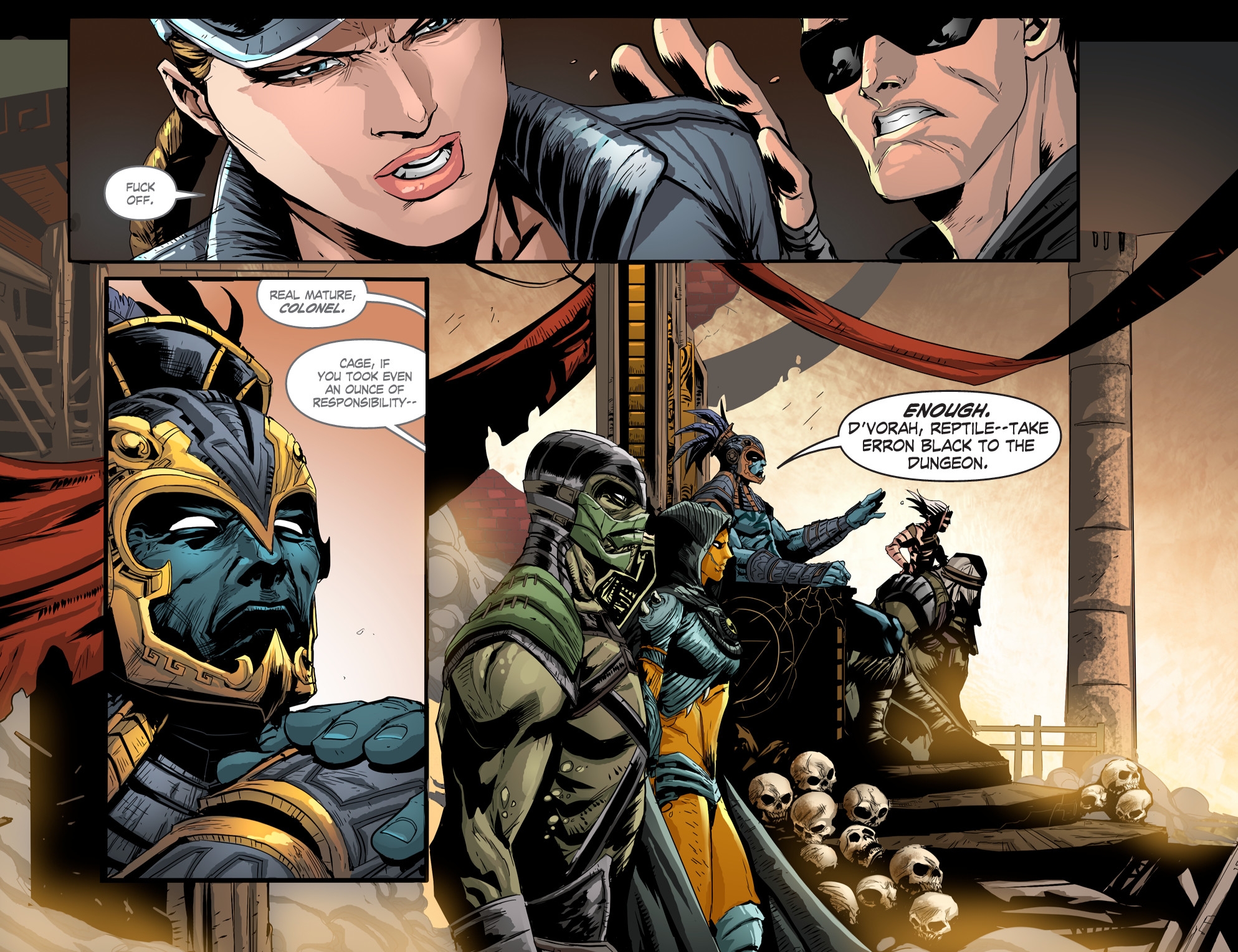 Read online Mortal Kombat X [I] comic -  Issue #13 - 7