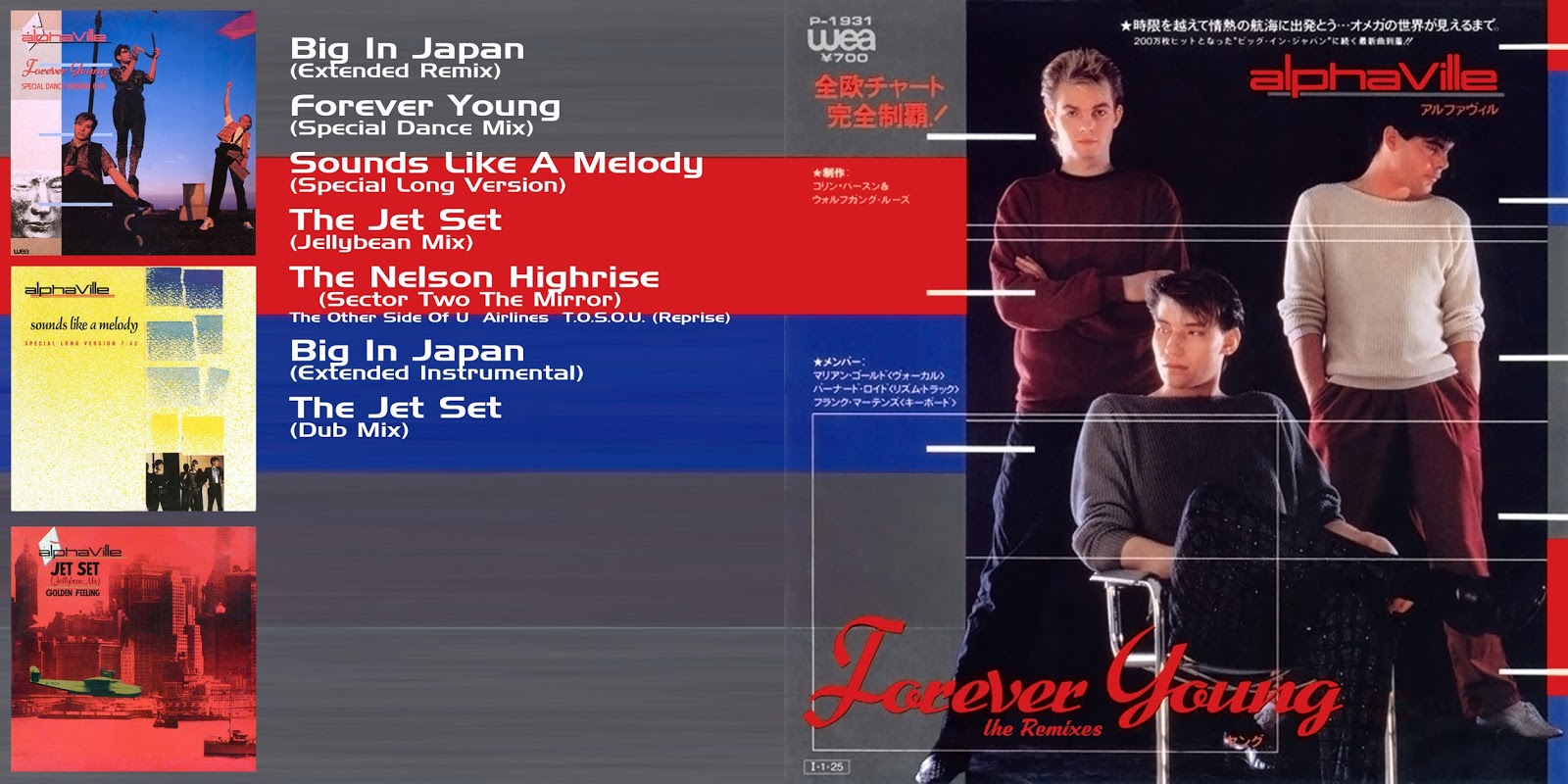 All the Air In My Lungs Alphaville Forever Young 1984