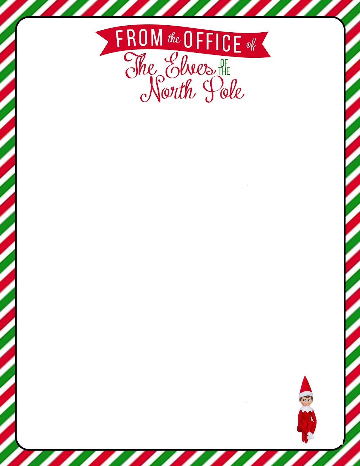 Growing up Godbold: {Elf on The Shelf} Welcome Letter with Free Printable