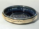 瑠璃釉菓子鉢