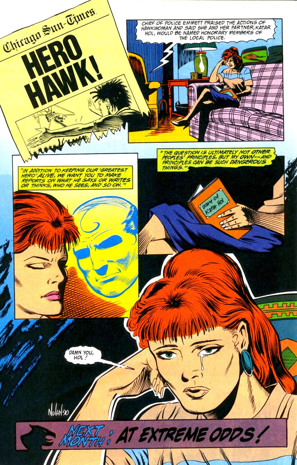 Read online Hawkworld (1990) comic -  Issue #4 - 25