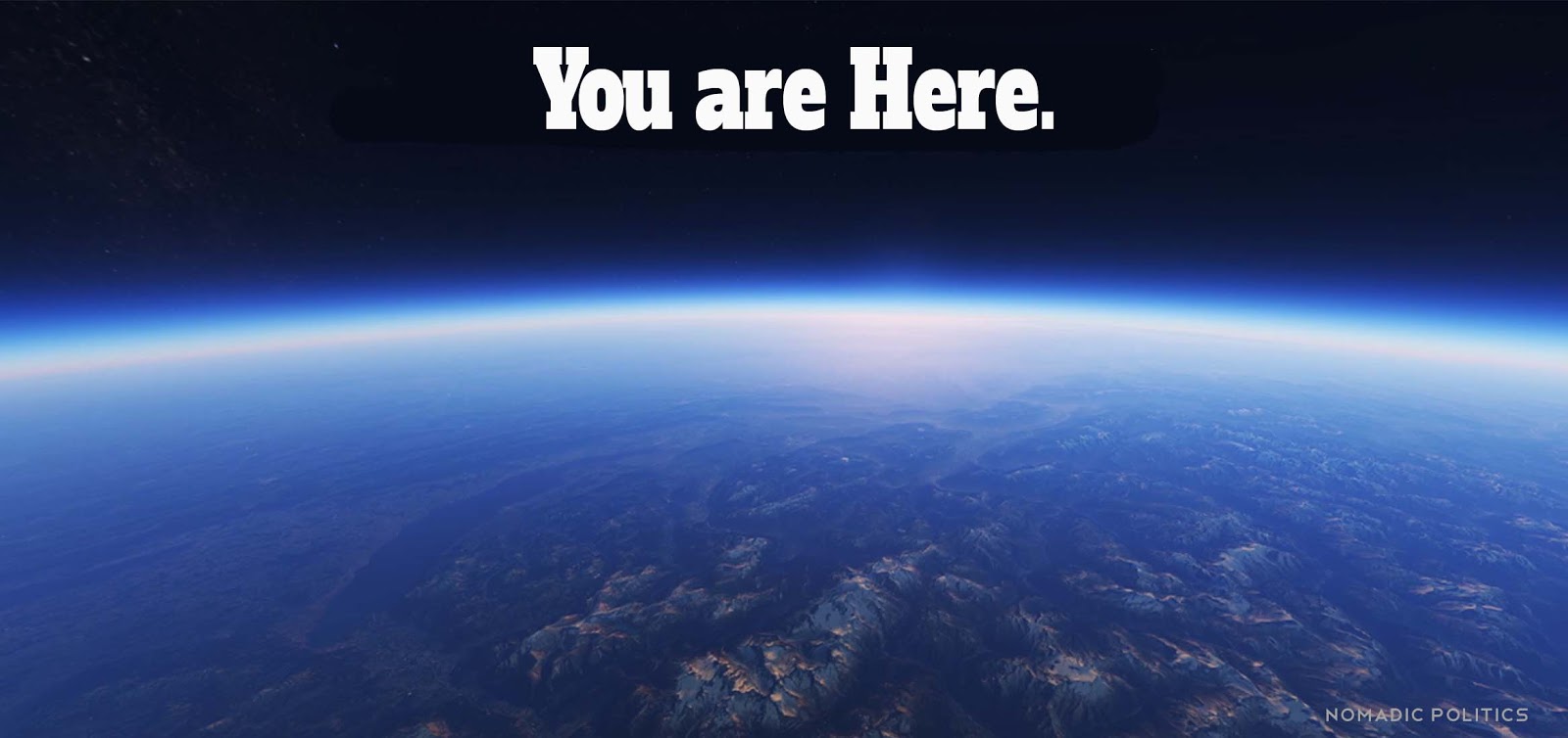 Nomadic Meditations on Earth Day 2017 Nomadic Politics