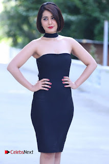 Actress Raashi Khanna Latest Pictures in Black Short Dress  0001