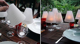 Portavelas con Copas, Ideas Faciles para Decorar