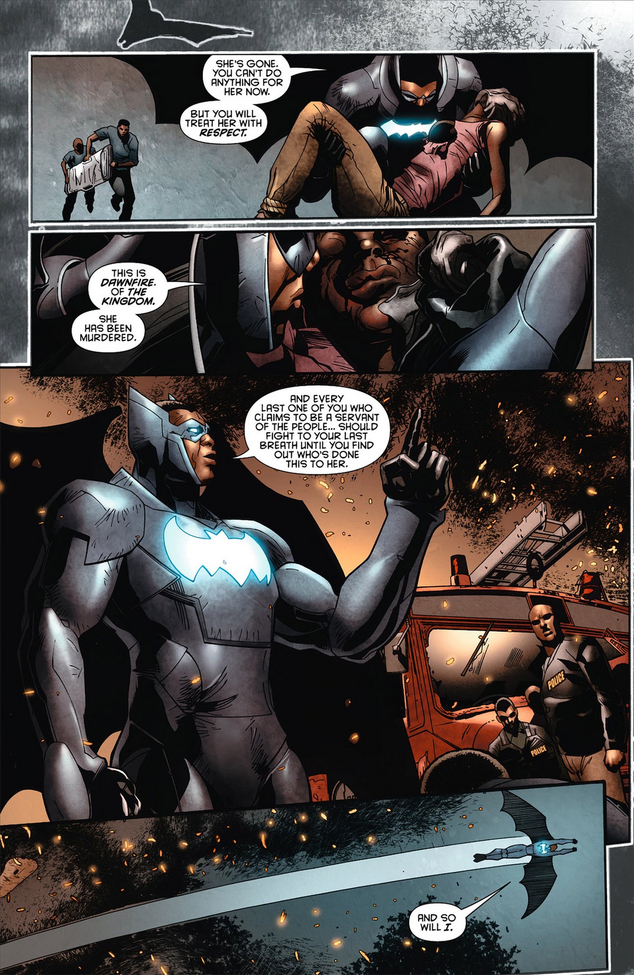 Read online Batwing comic -  Issue #4 - 5
