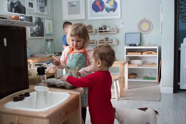 Why doesn't Montessori stop at the doors of the classroom? Thoughts on why we use Montessori at home. 