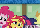 My Little Pony Equestria Girls Puzzle, Part 4 Equestrian Friends Trading Card