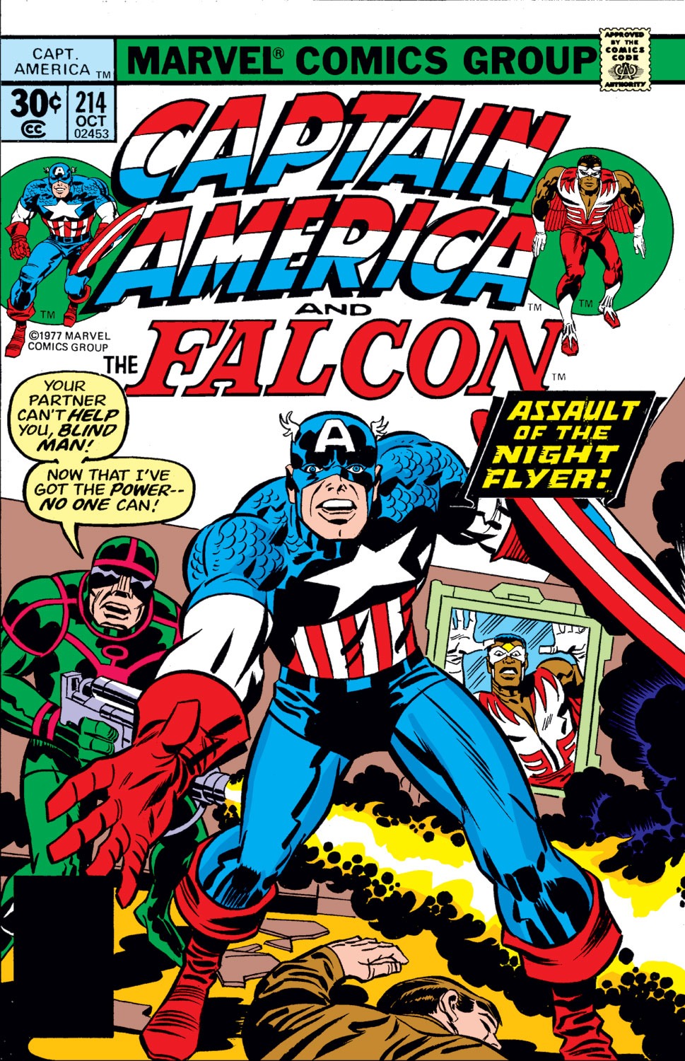Read online Captain America (1968) comic -  Issue #214 - 1