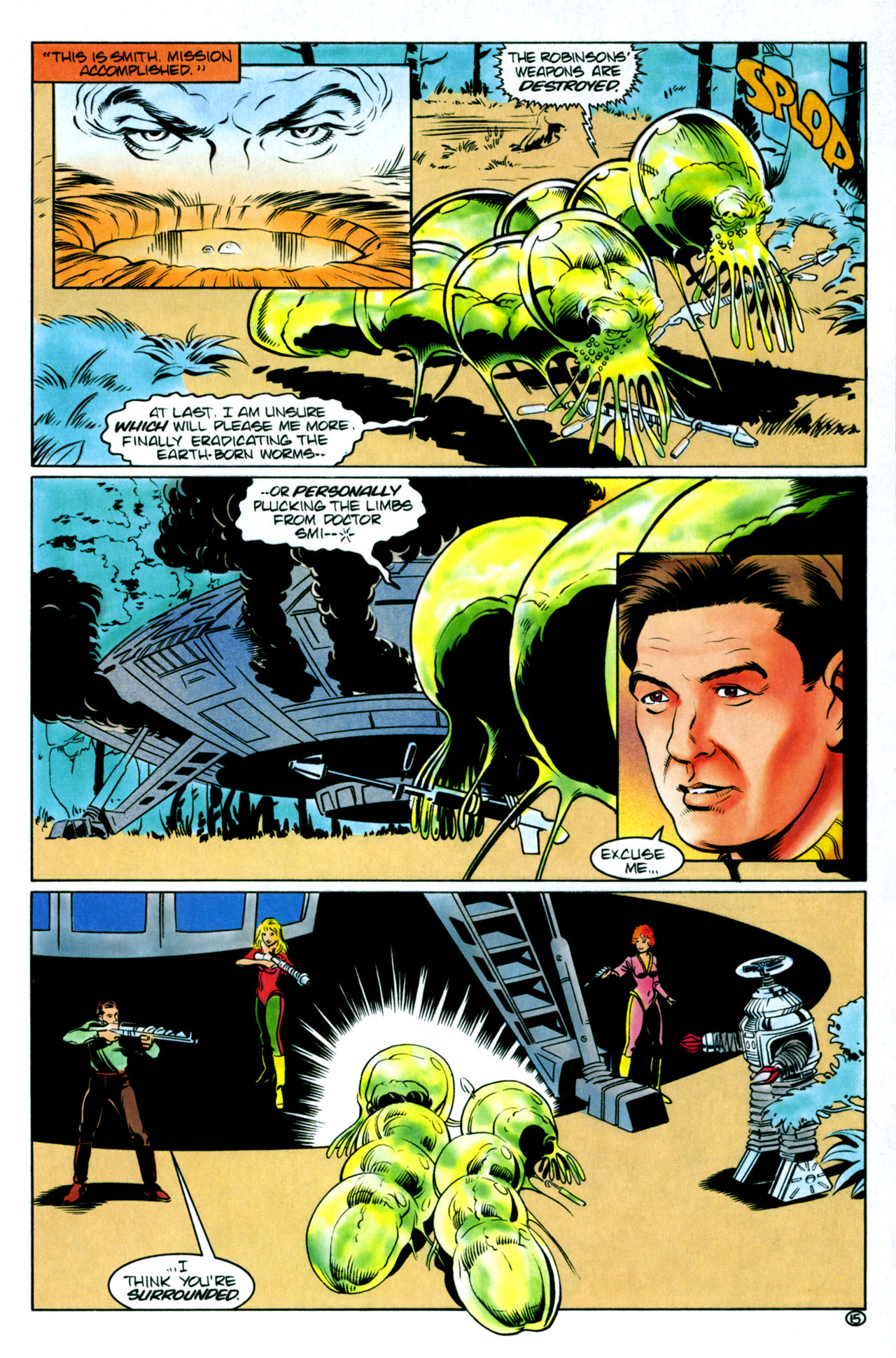 Read online Lost in Space (1991) comic -  Issue #12 - 16