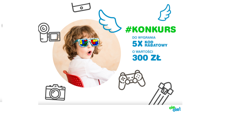 Wygraj bon rabatowy o wartości 300 zł do sklepu OleOle Konkurs