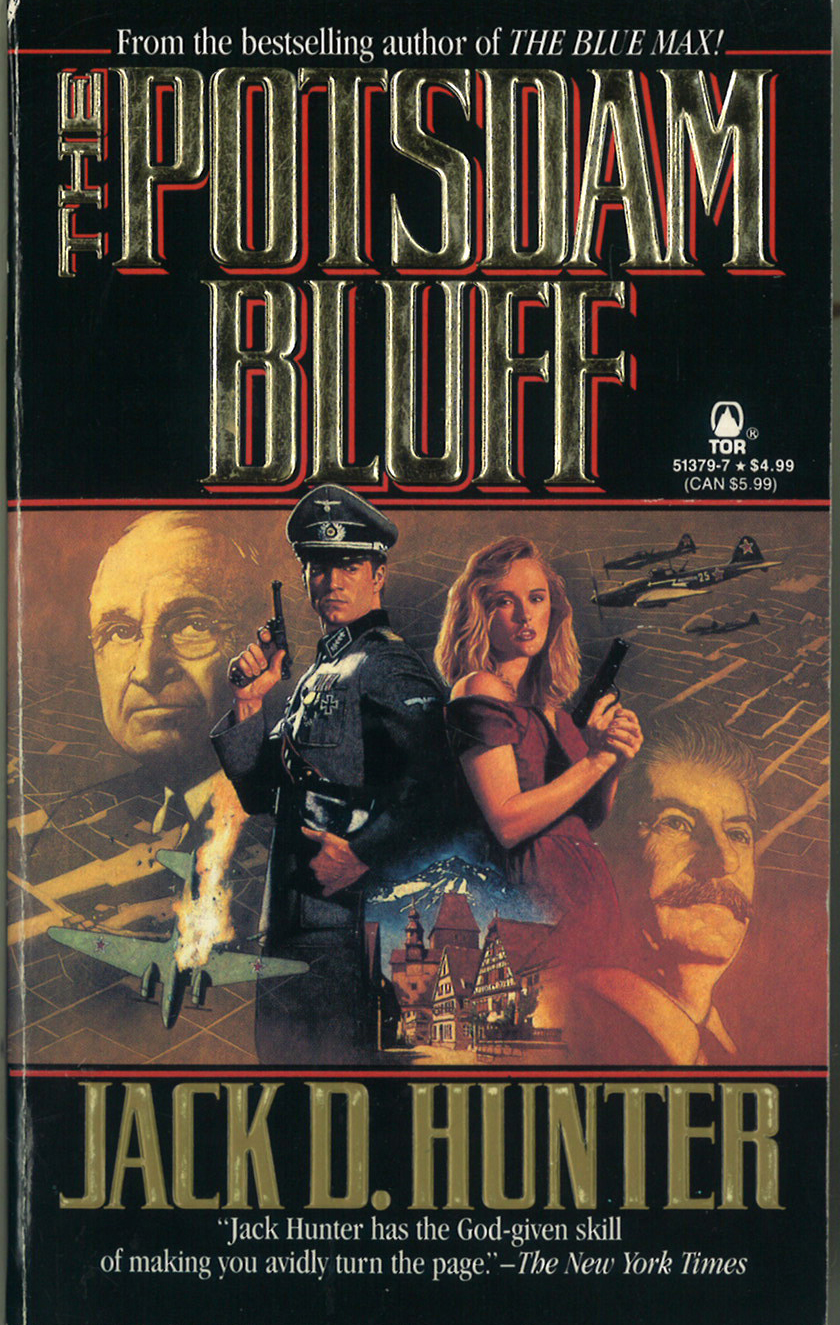 Gravetapping Thrift Shop Book Covers "The Potsdam Bluff"