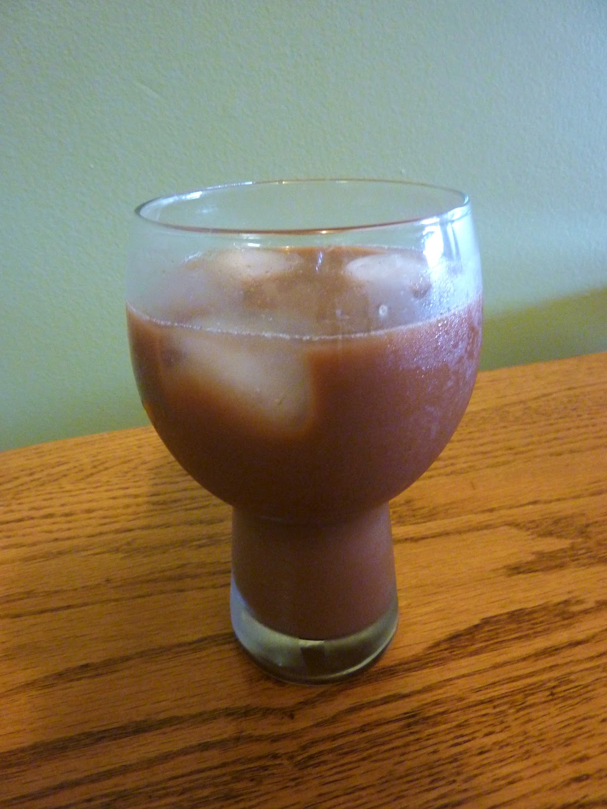 From Lulu's Kitchen Chocolate Iced Coffee