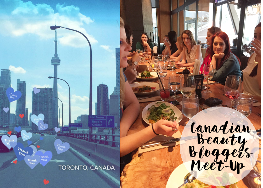 cbb canadian beauty bloggers toronto dinner makeup bbloggers bbloggersca