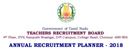 TNTRB-3030 Annual Planner 2018 Notification - Apply Online 1 TNTRB-3030 Annual Planner 2018 Notification - Apply Online
