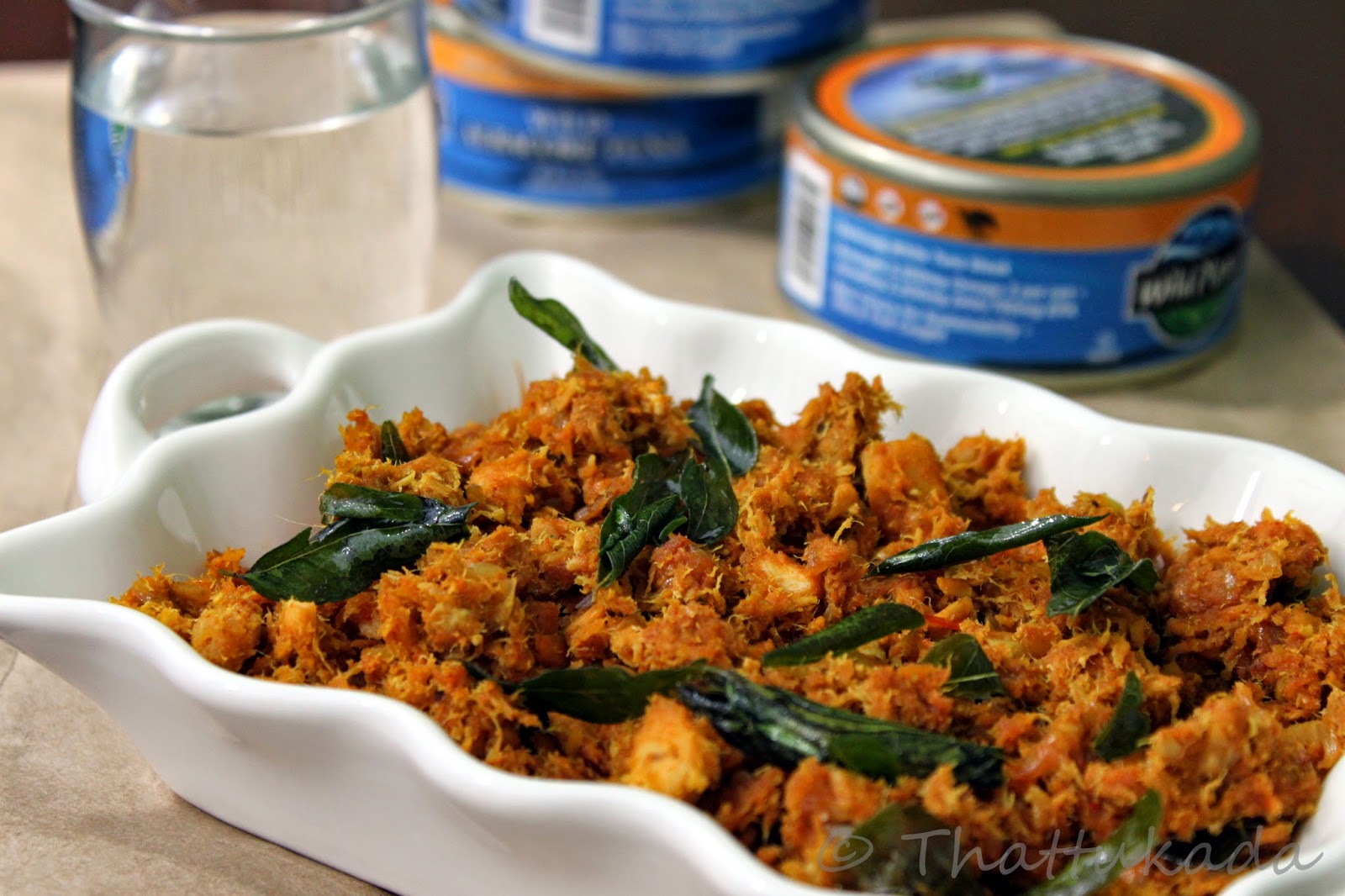 Canned Tuna Roast Thattukada