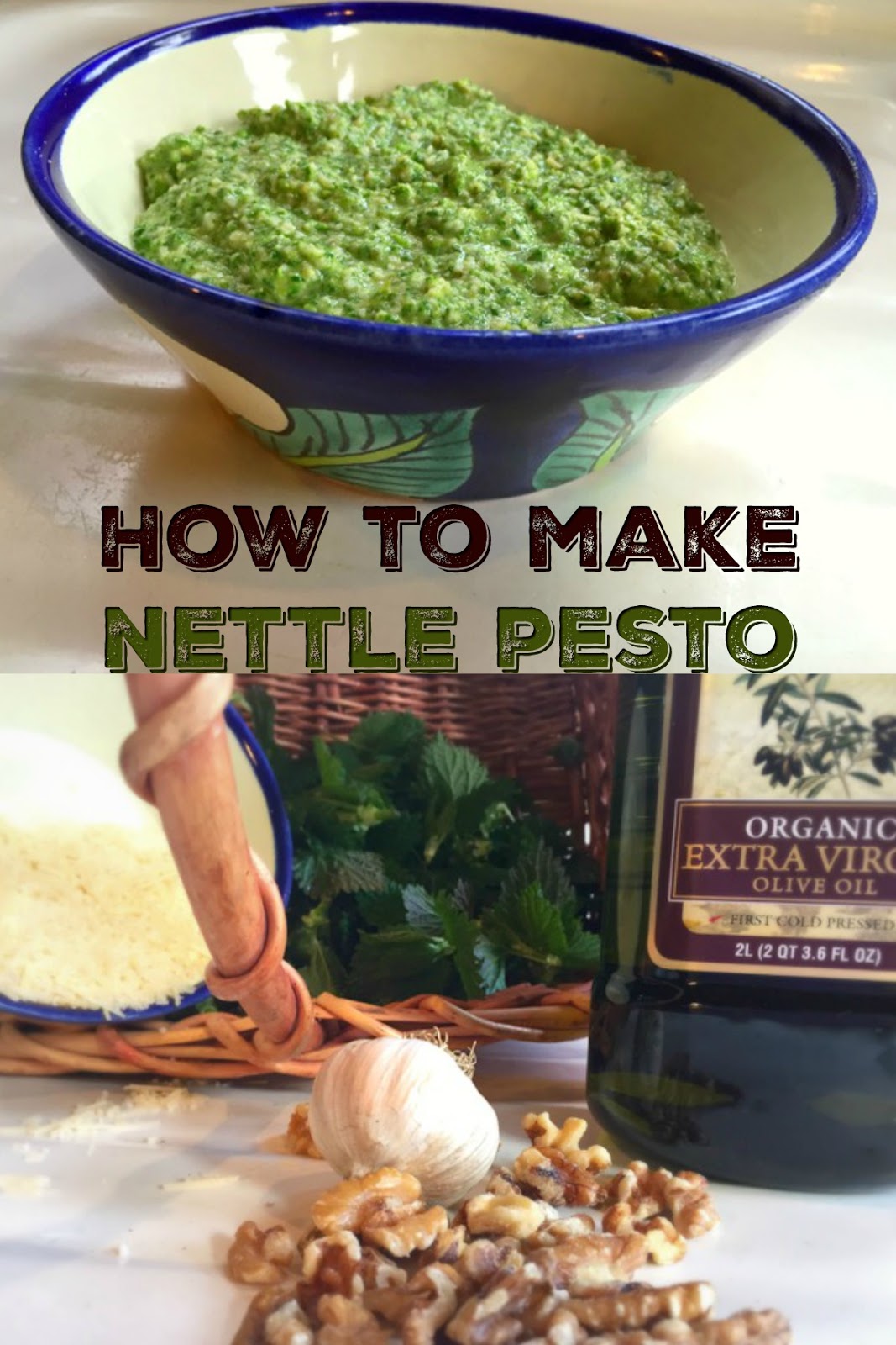 Marblemount Homestead How to make nettle pesto, and why everyone