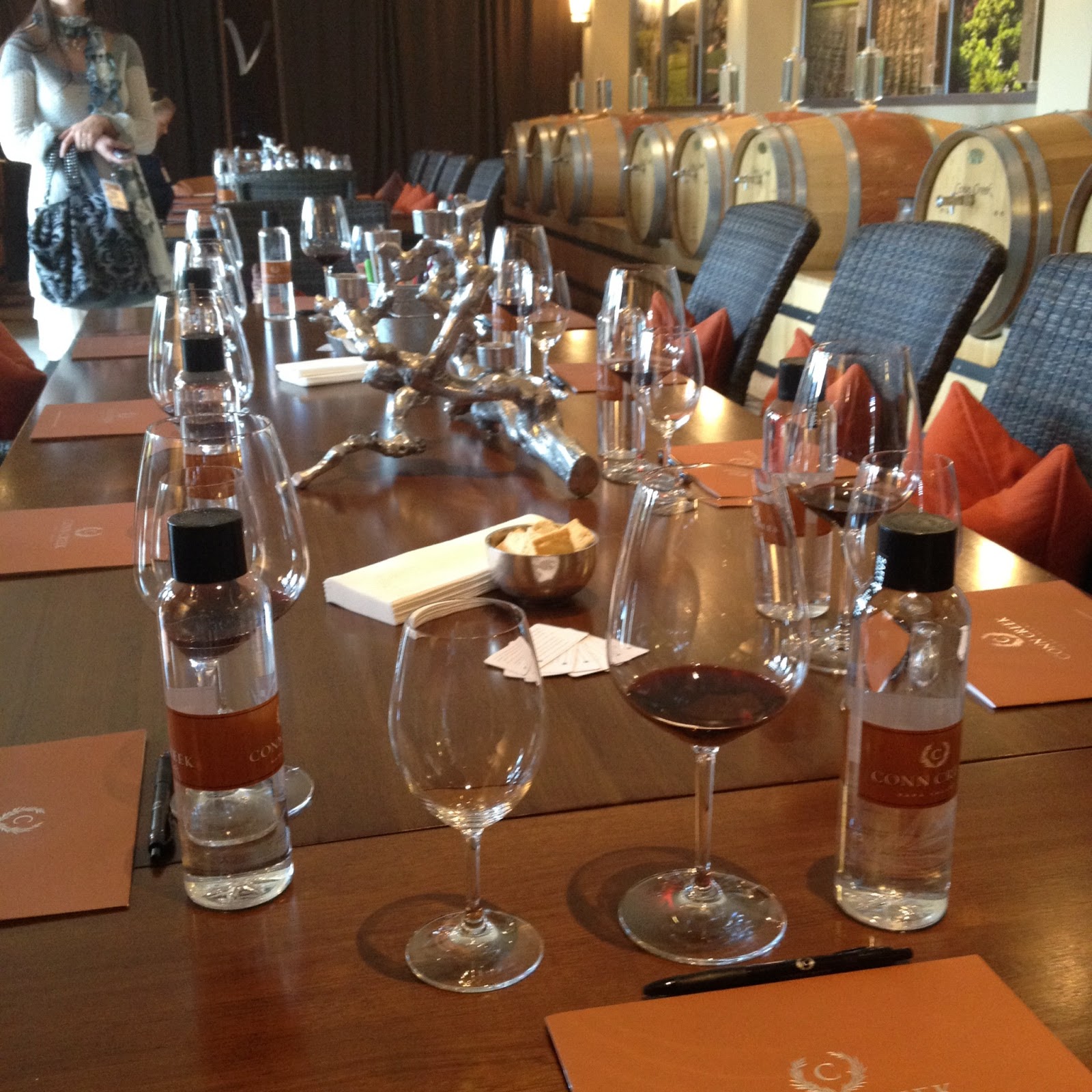 Wine Blending at Conn Creek in Napa