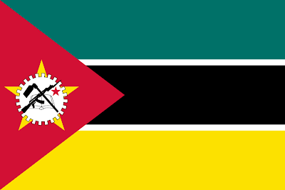 Antiga Bandeira de Moçambique (Abril a Maio de 1983) 