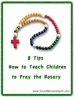 Teaching Kids How to Pray the Rosary