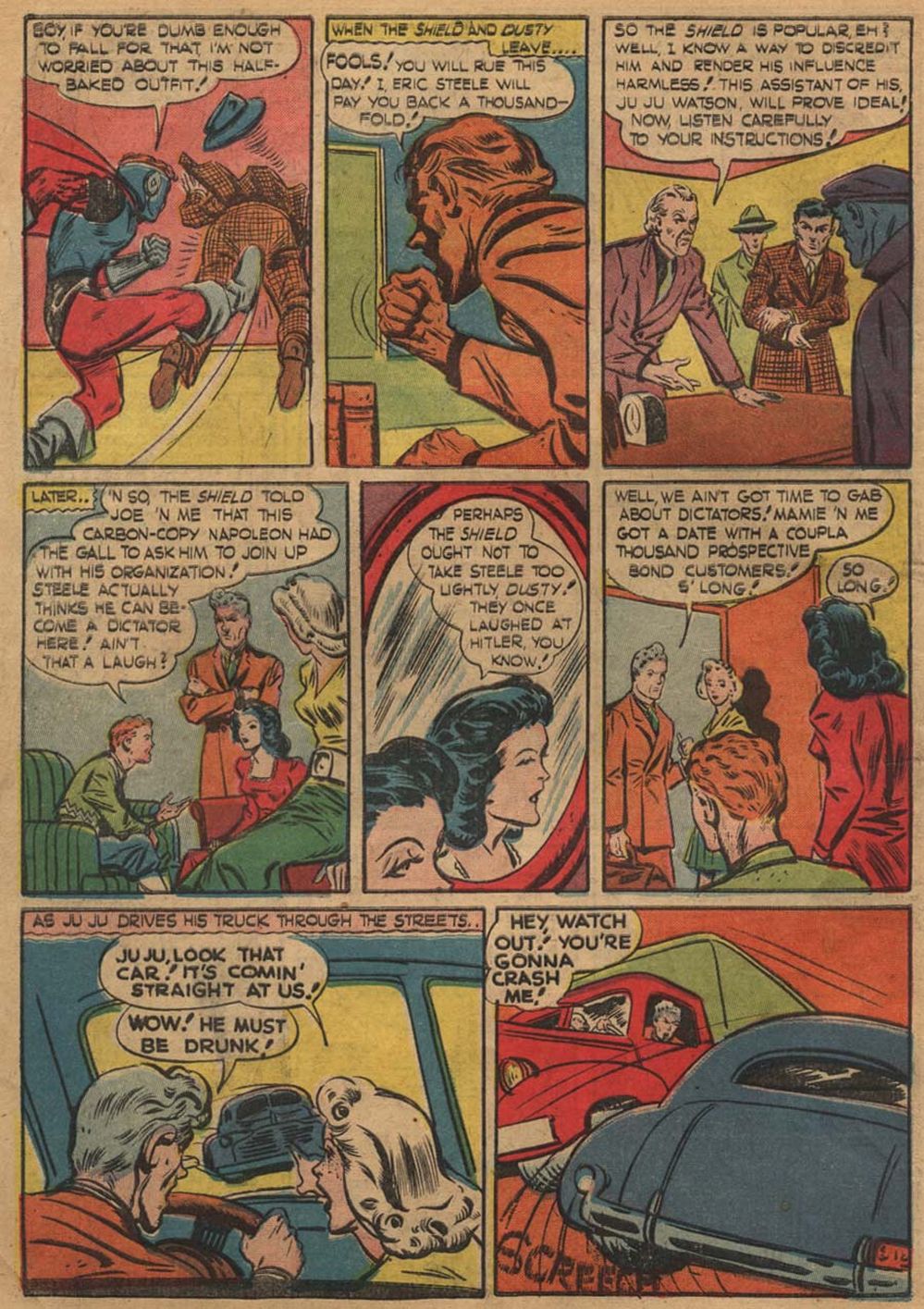 Read online Pep Comics comic -  Issue #19 - 8